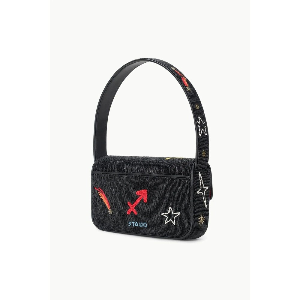 STAUD Beaded Zodiac Tommy Bag Sagittarius Limited Collection NWT - Picture 3 of 6